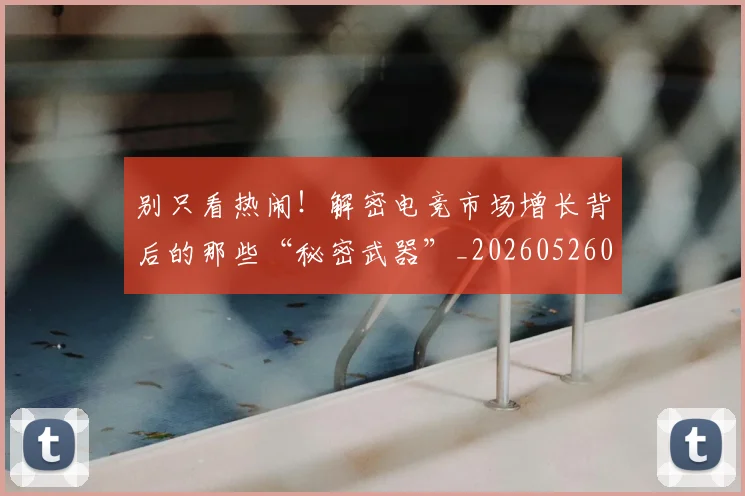 别只看热闹!解密电竞市场增长背后的那些“秘密武器”_20260526073252